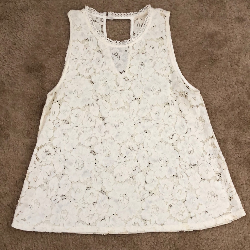 White Lace Top